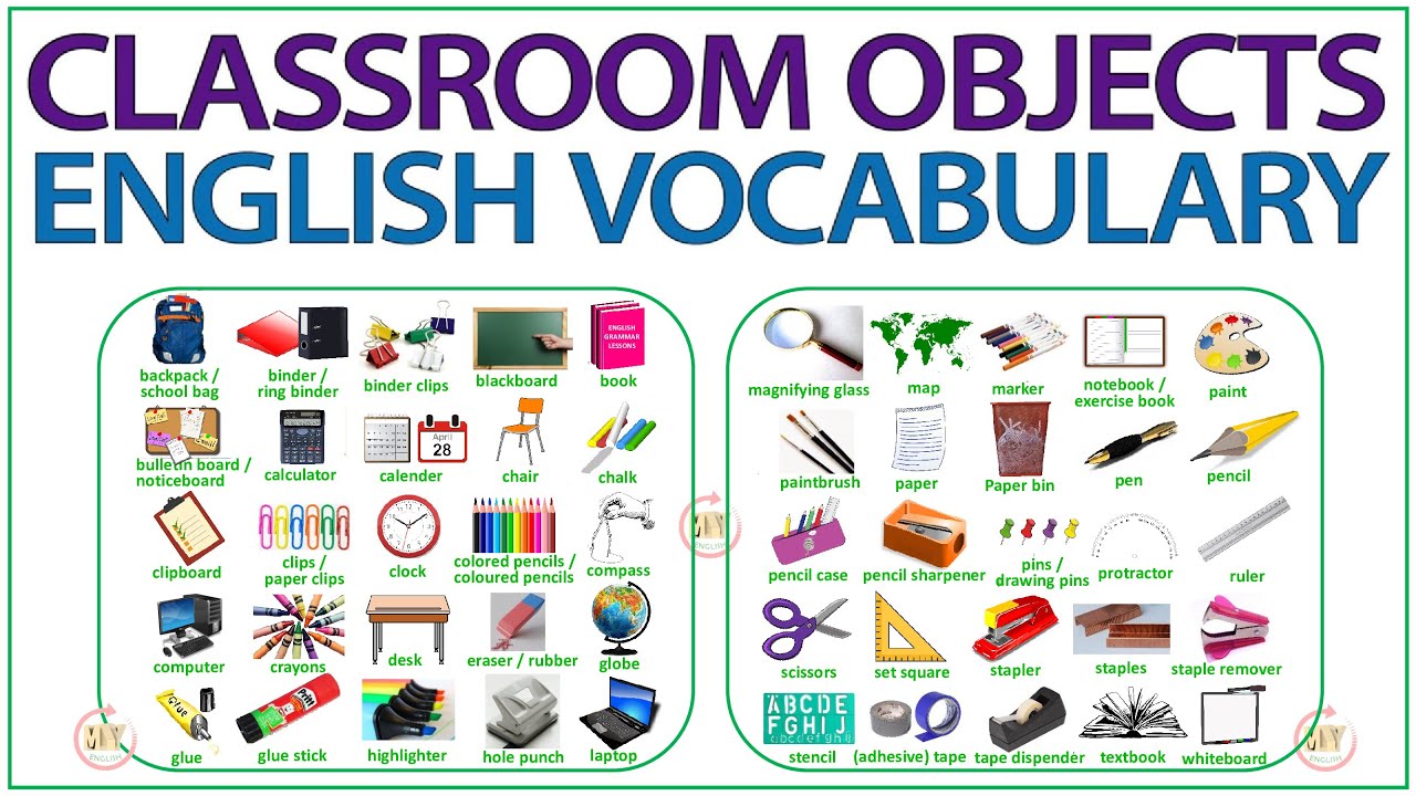 Classroom vocabulary